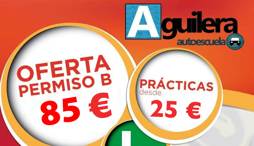 Sácate el permiso B por 85,00 Euros