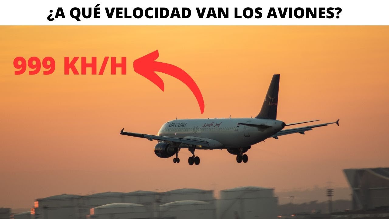 a cuantos km por hora va un avion