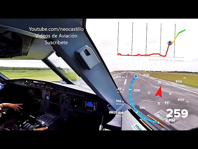 a cuantos kmh va un avion