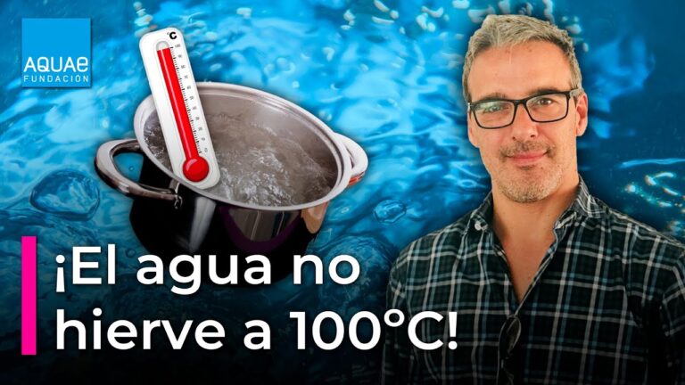 a que temperatura hierve el agua