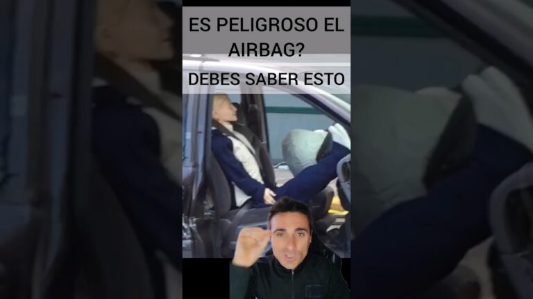 a que velocidad salta el airbag