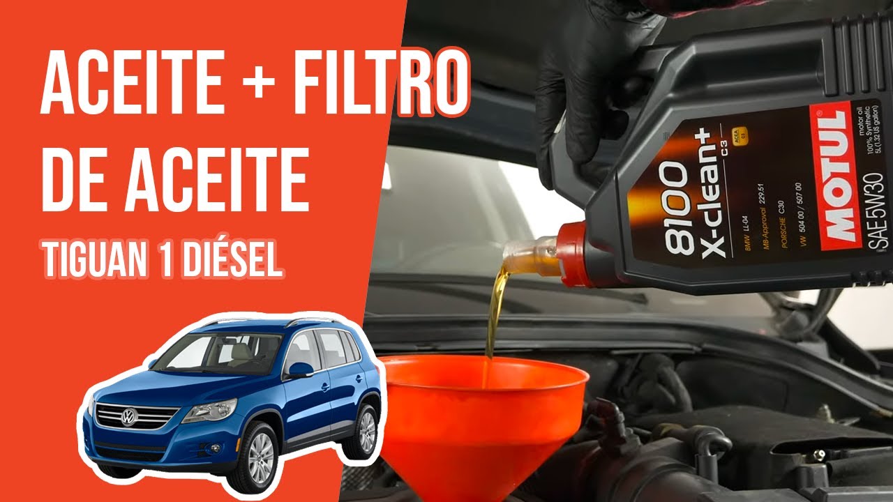 aceite motor vw tiguan 2.0 tdi 150cv