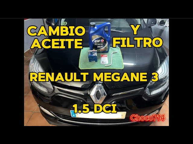 aceite renault megane 1.5 dci 110cv