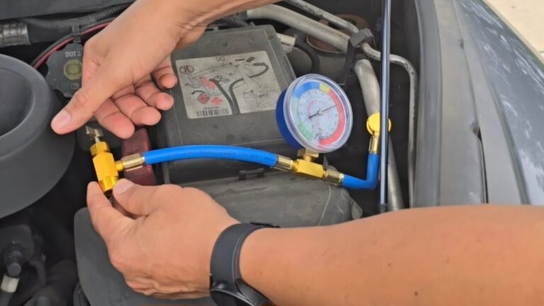 aire acondicionado de auto no enfría y tiene gas