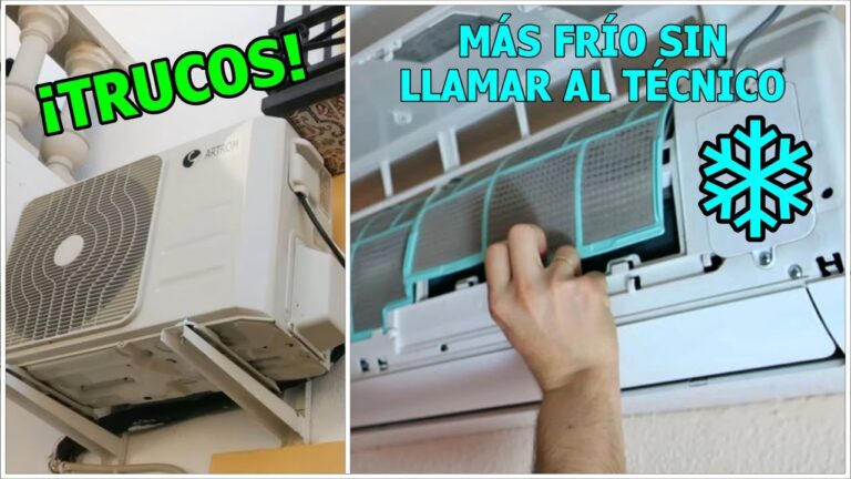aire acondicionado no enfria lo suficiente