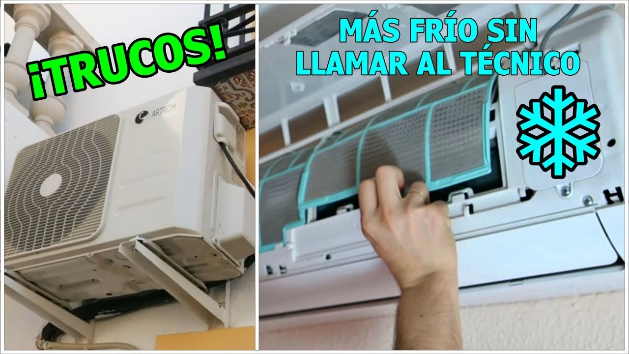 aire acondicionado no enfria lo suficiente
