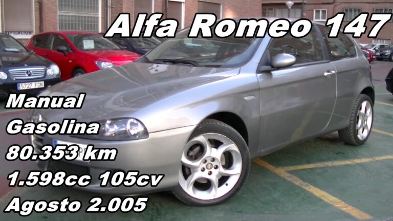 alfa romeo 147 1.6 ts 105cv