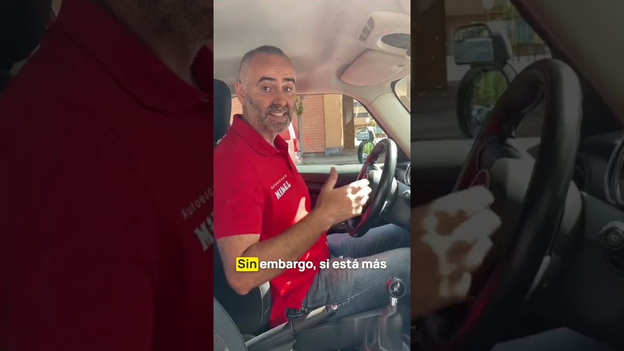 altura mínima para ir delante en el coche