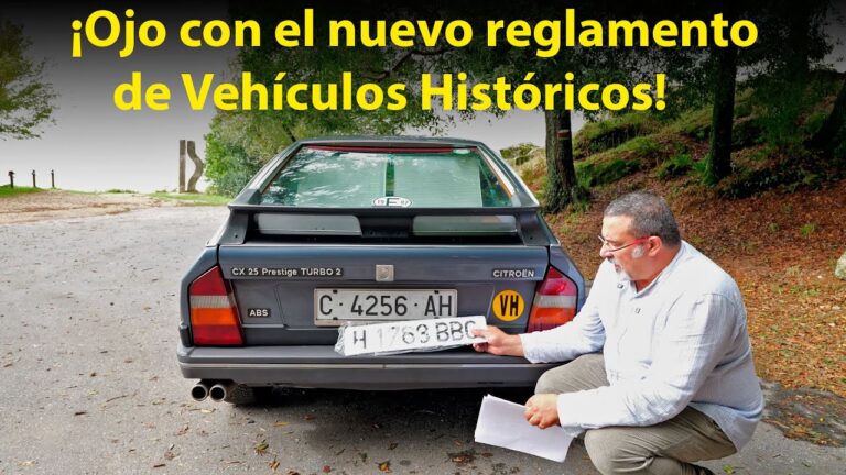 antiguedad de un coche por matricula