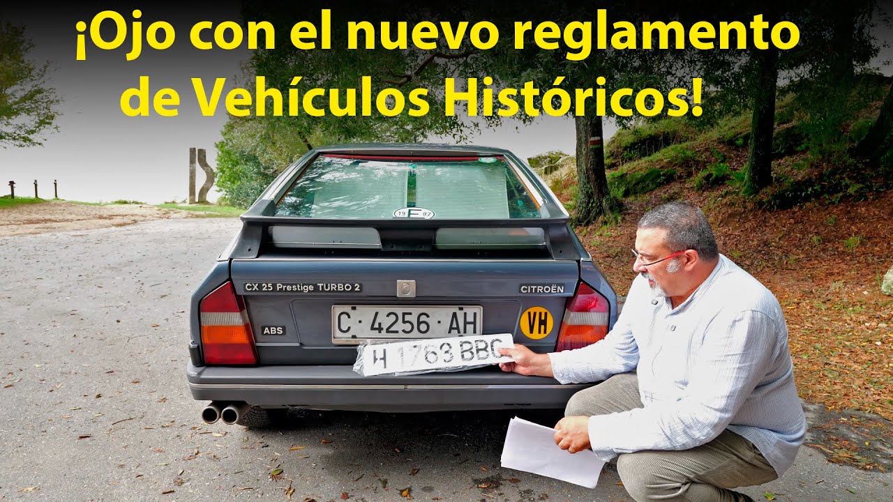 antiguedad de un coche por matricula