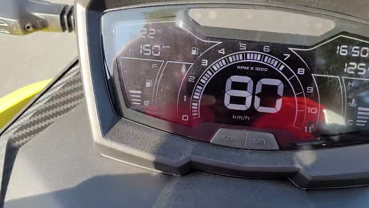 aprilia sr gt 125 velocidad máxima