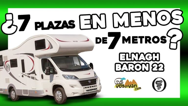 autocaravanas de 7 plazas homologadas para viajar y dormir