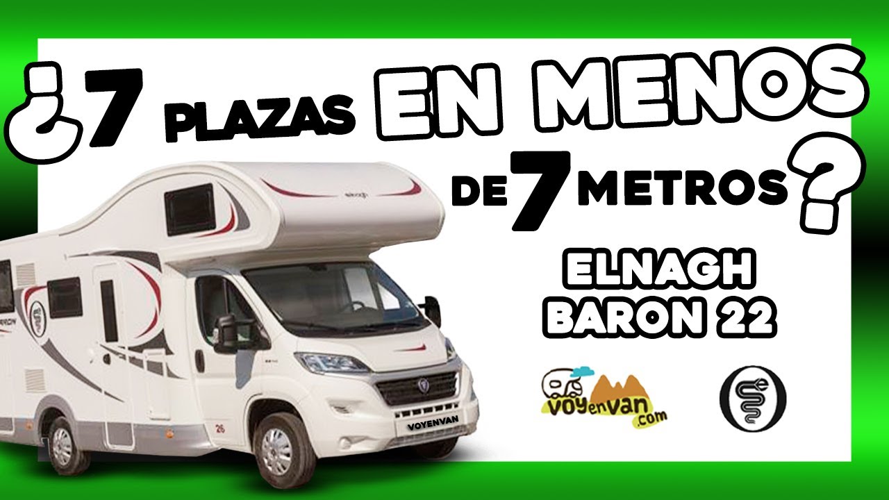 autocaravanas de 7 plazas homologadas para viajar y dormir