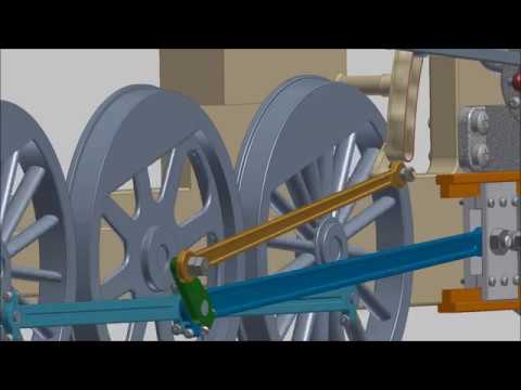 biela de una máquina de vapor