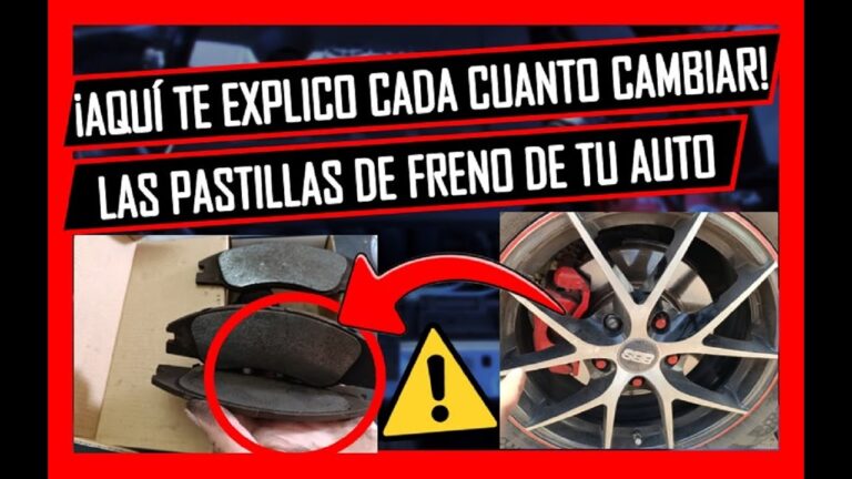 cada cuanto se cambian las pastillas de freno