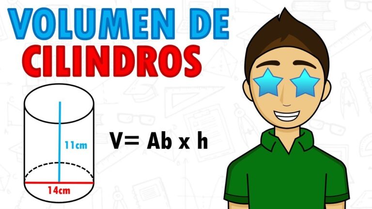 calculo de volumen de un cilindro