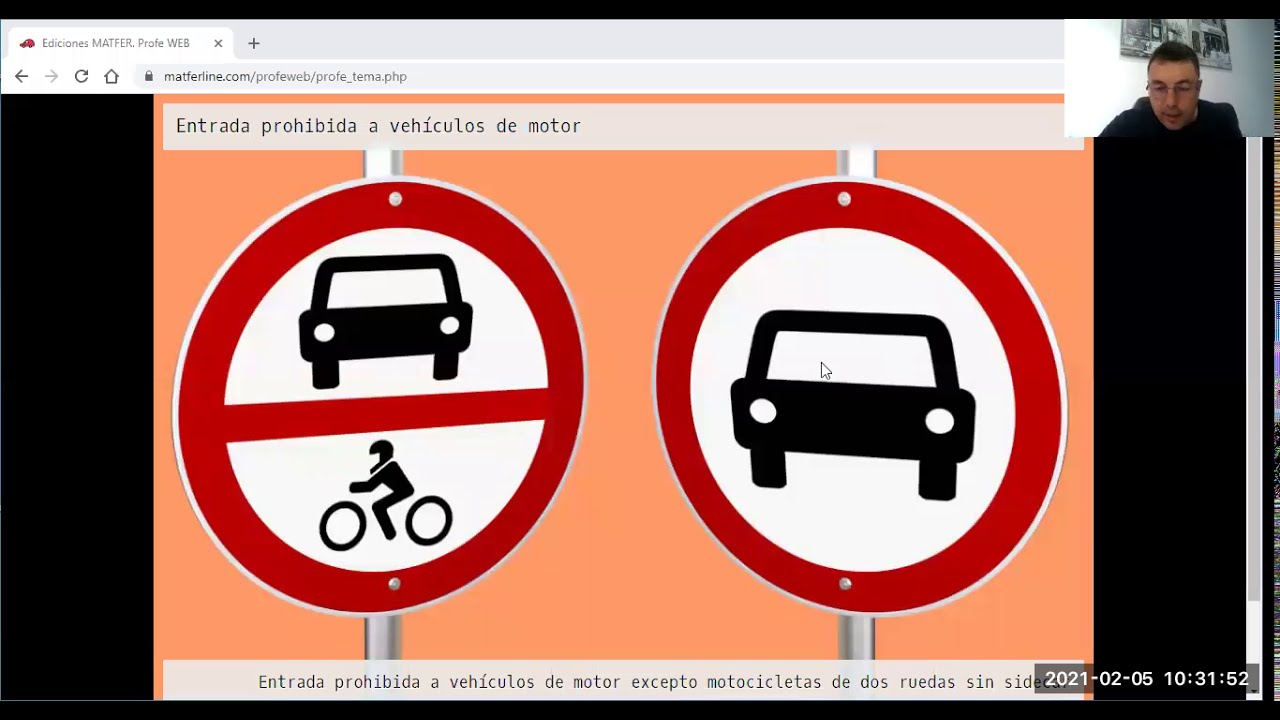 calzada obligatoria para motocicletas sin sidecar