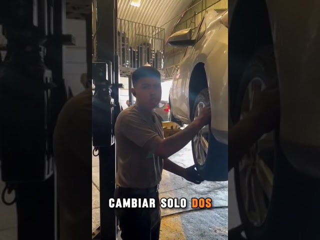 cambiar 2 ruedas o las 4