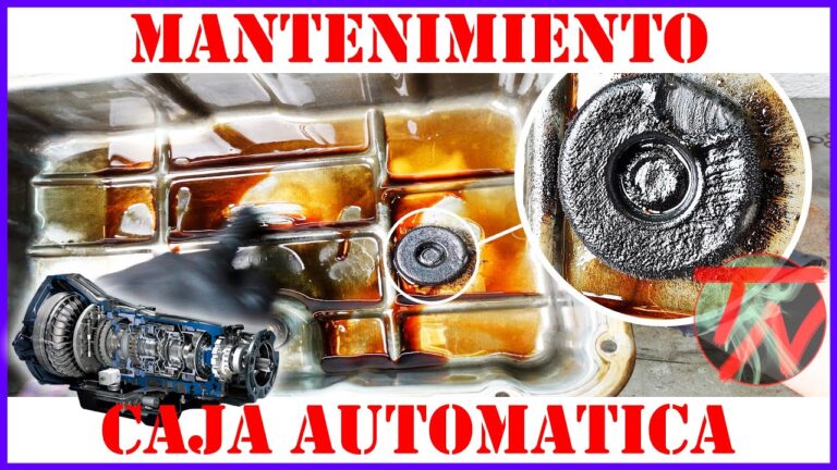 cambiar aceite caja de cambios automatica
