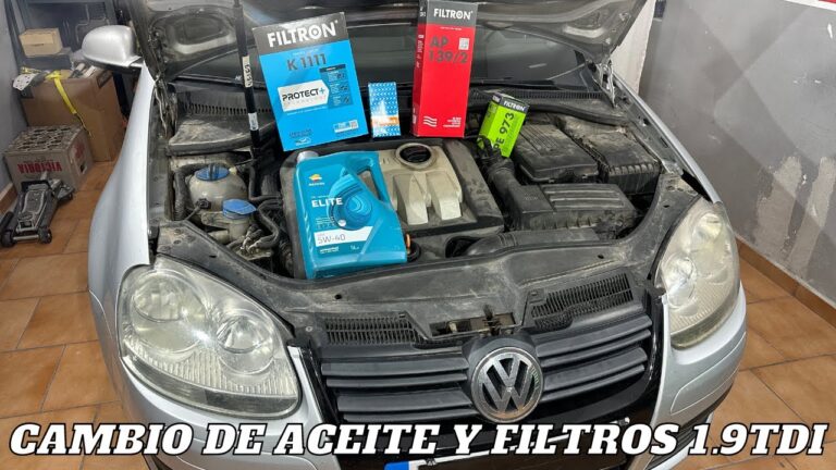 cambio de aceite y filtros feuvert