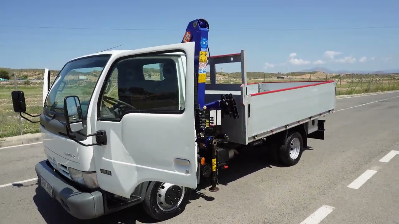camión 3500 kg con pluma ocasión
