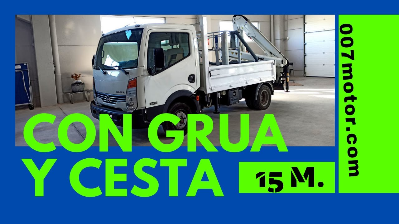 camión con cesta elevadora de 3500 kg