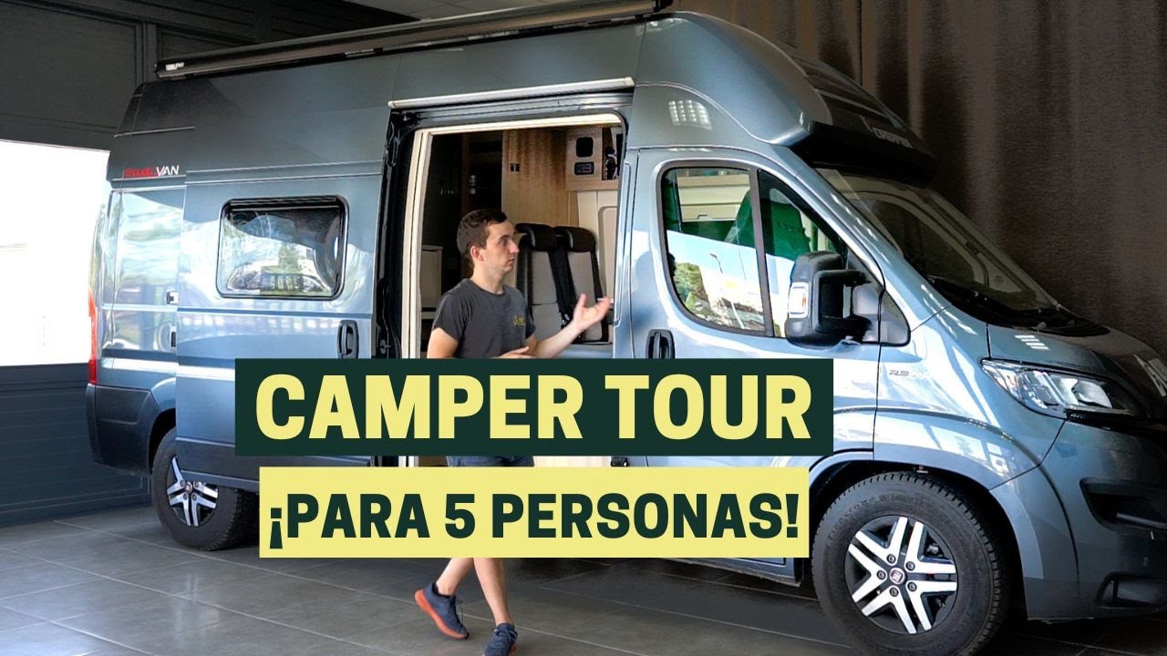 camper 5 plazas viajar y dormir