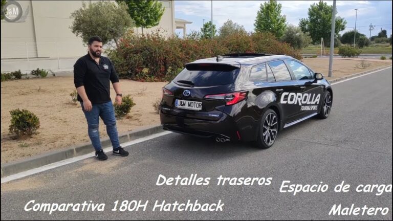 capacidad maletero toyota corolla touring sport