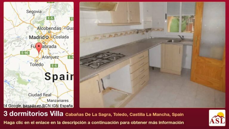 casas en cabañas de la sagra