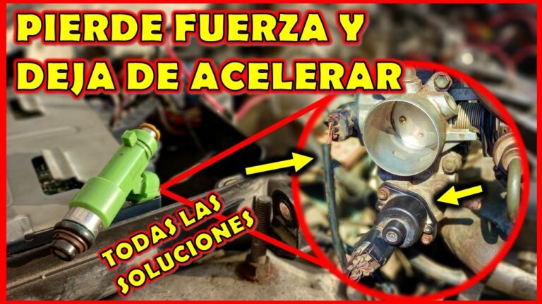 coche pierde potencia en marchas largas