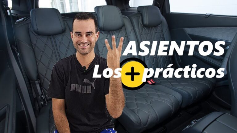 coches con 3 asientos independientes atras