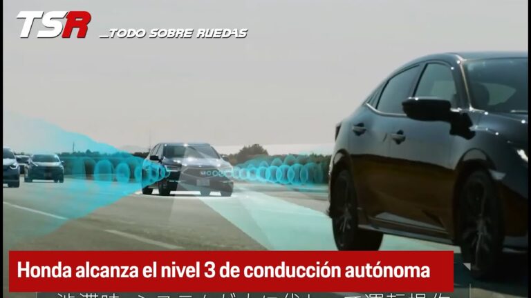 coches con conducción autónoma nivel 3
