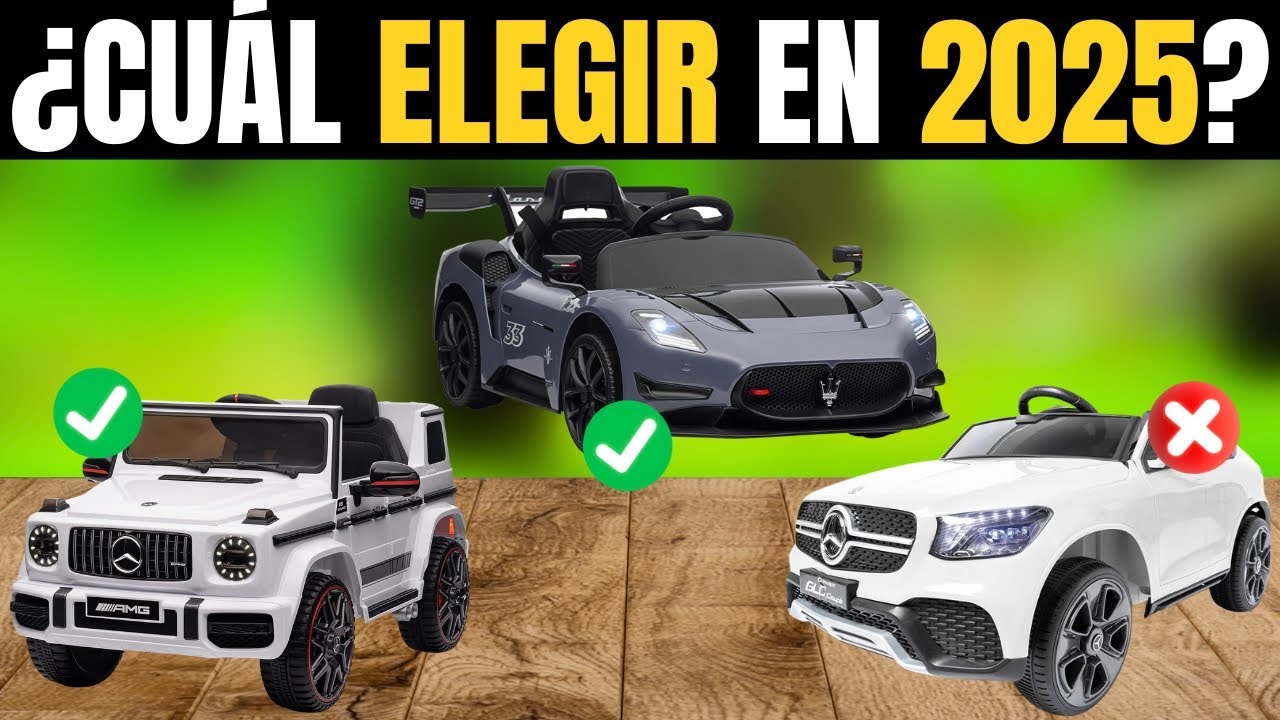 coches eléctricos para niños de 4 a 8 años