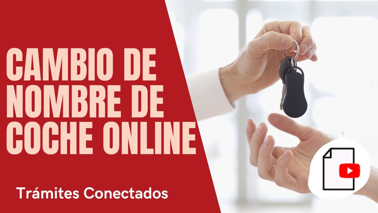 como cambiar de titular un coche