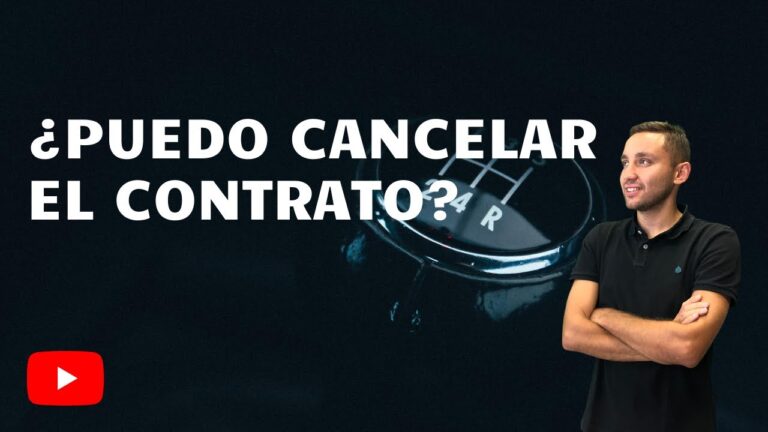 como cancelar un renting sin penalización