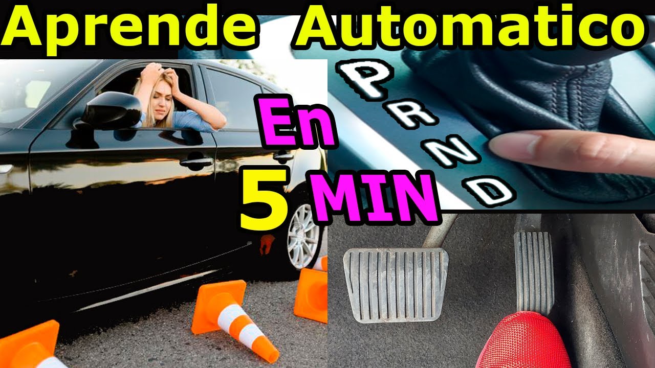 como conducir un coche automático por primera vez