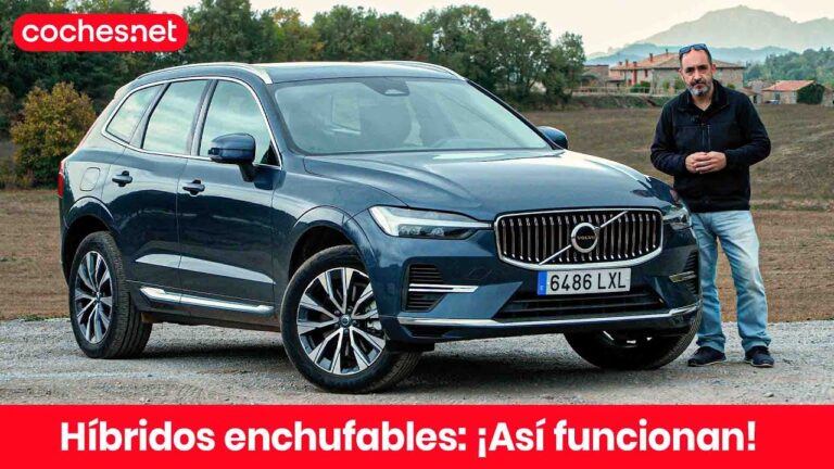 como funciona un coche hibrido enchufable