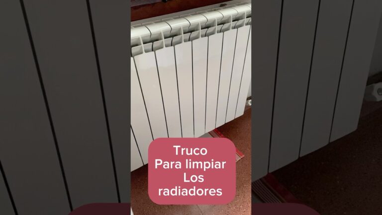 como limpiar los radiadores por dentro