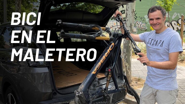 como llevar la bici en el coche