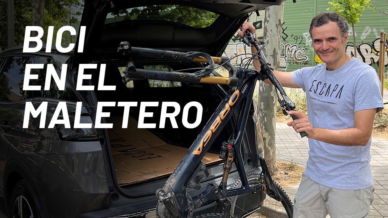 como llevar la bici en el coche