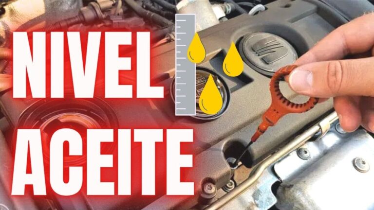 como mirar el nivel de aceite del coche