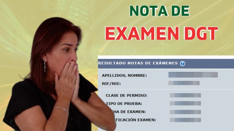 como mirar el resultado del examen teorico de conducir