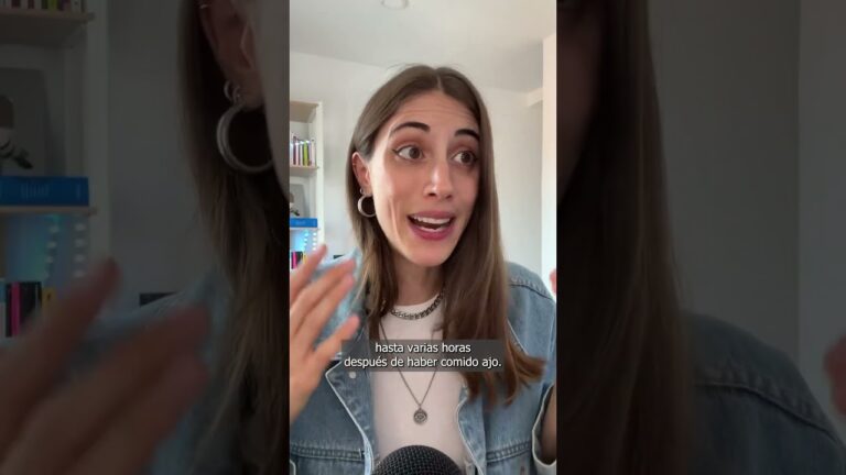 como quitar el aliento a ajo