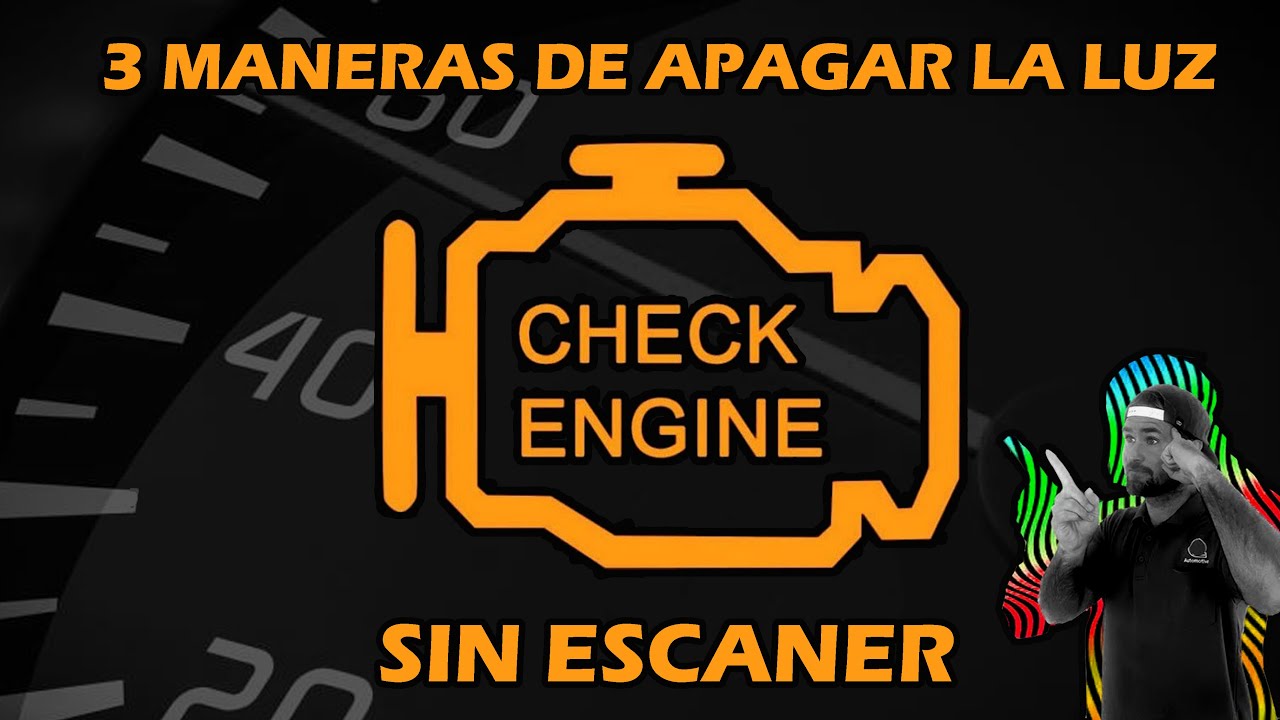 como quitar fallo motor sin máquina