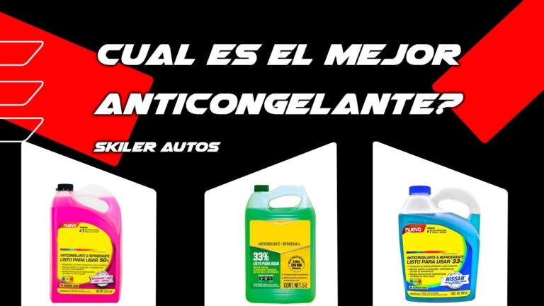 como saber que anticongelante lleva mi coche