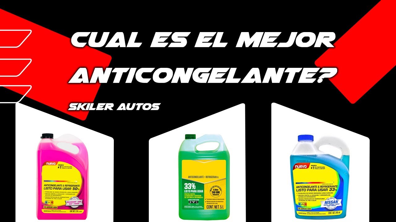 como saber que anticongelante lleva mi coche