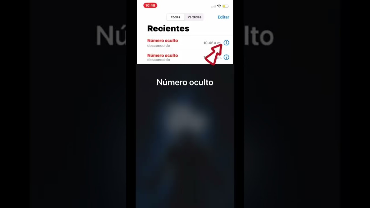 como saber que numero oculto me llama