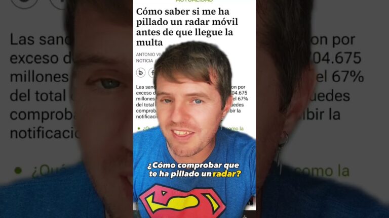 como saber si me han multado radar