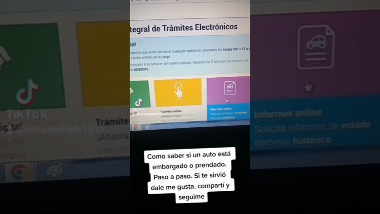 como saber si un coche tiene embargo gratis