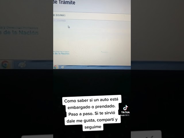como saber si un vehiculo esta embargado
